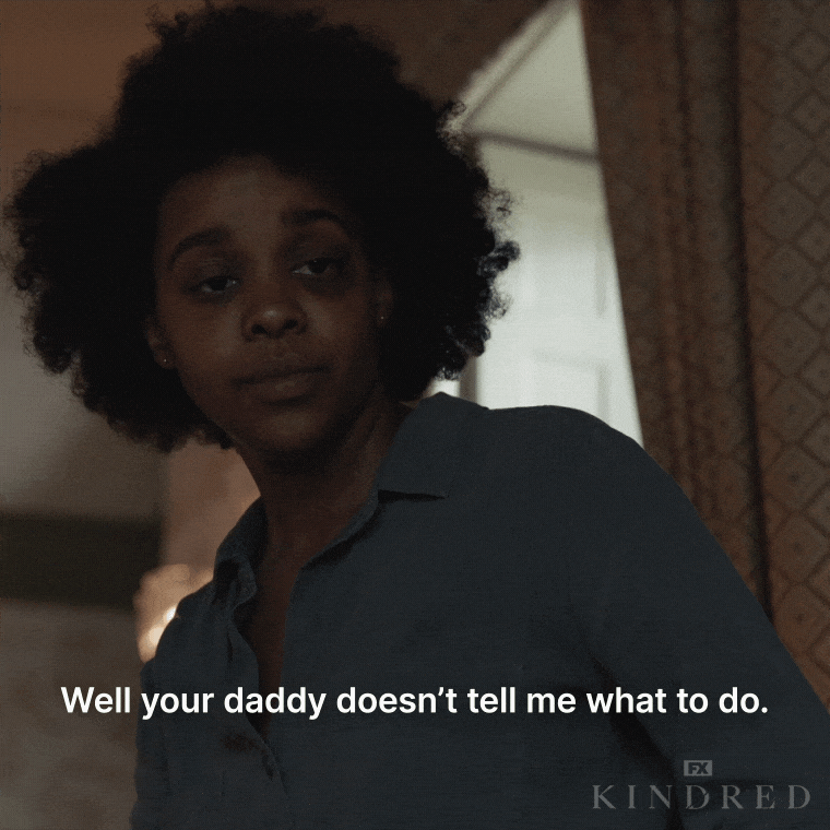 kindredfx boss dana kindred in charge GIF