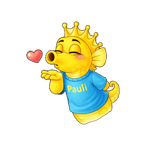 Seepferdchen Kiss Sticker by Heides.Ostseecamp