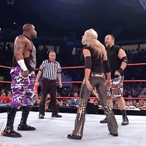 Tag Team Wwe GIF by Trish Stratus
