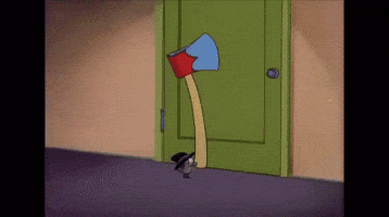 Door Hammer GIF