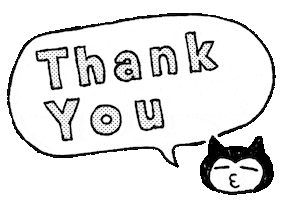 Thank-You Text Sticker