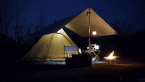 Ночевали когданибудь в палатках