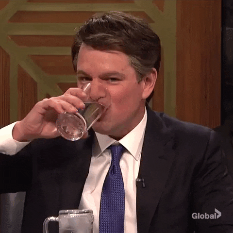 Saturday Night Live Drinking GIF by Global TV - Find & Share on GIPHY