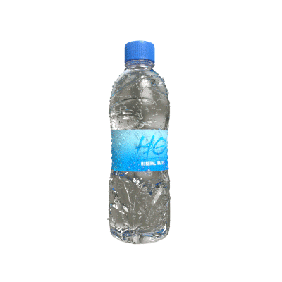 3D Water Sticker by AMIGO TOTAL