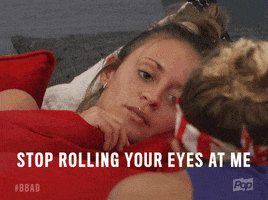 big brother rolling eyes GIF by Big Brother After Dark