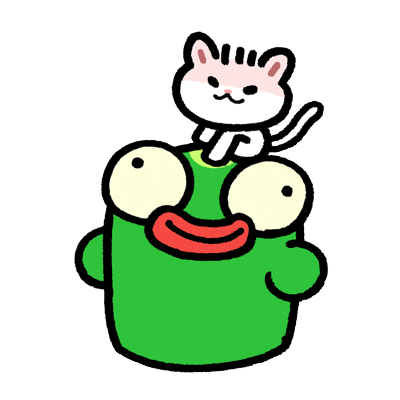 Happy Cat Sticker