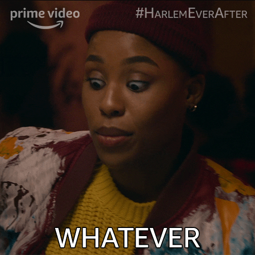 Whatever GIF by Harlem Find & Share on GIPHY