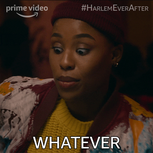 Whatever GIF by Harlem - Find & Share on GIPHY