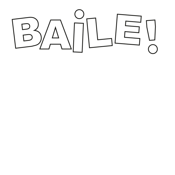 Party Baile Sticker by nil nil nil