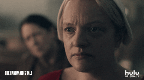 Elisabeth Moss June GIF by HULU - Find & Share on GIPHY