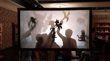 Shadow Puppets Mrcleaversmonsters GIF