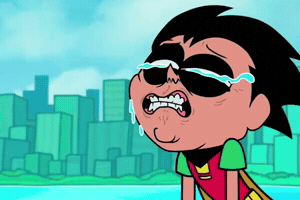 Teen Titans Crying GIF