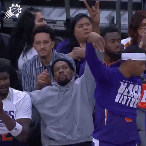 Kevin Durant Basketball GIF by Phoenix Suns