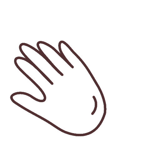 Hand Sticker by blish ag