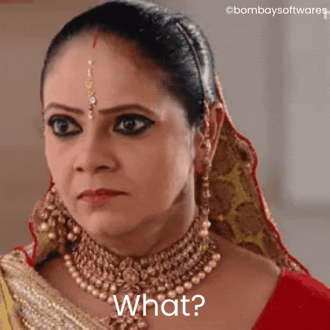 Confused What Is It GIF by Bombay Softwares