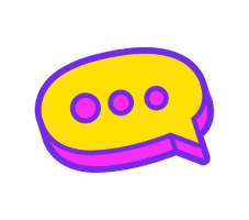 Sticker Text Sticker by Mighty Hoopla