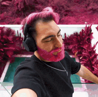 Rainbow Hair GIF
