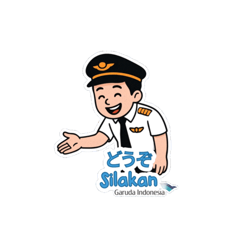 Garudajapan Sticker by GarudaIndonesia