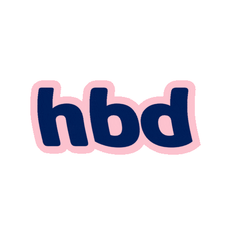hbd Sticker