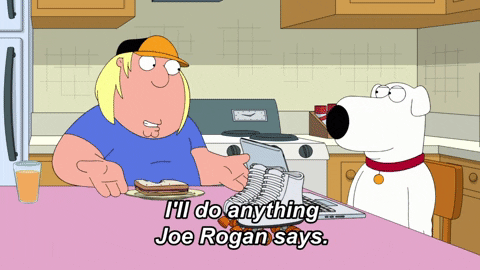 Joe Rogan GIF by Family Guy - Find & Share on GIPHY