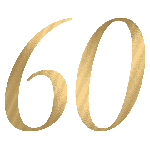 60Years Sticker