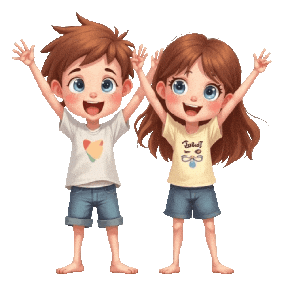 Boys Girls Jump Rope Sticker