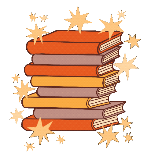 Books Reading Sticker by Ari Farley