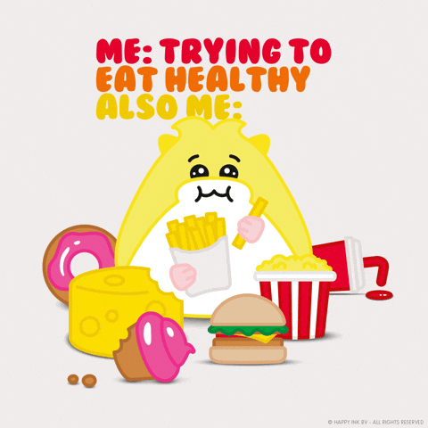 Eat Healthy Fast Food GIF by hamsta.world
