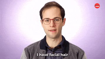 Beard Facial Hair GIF by BuzzFeed