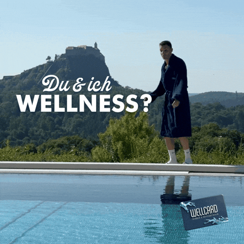 Wellness Pool GIF by New Mediacheck GmbH