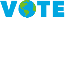 Vote Earth Sticker by Rachio