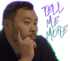 Tell Me More David Chang Sticker by Ugly Delicious