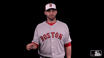 Red Sox Thumbs Down GIF by MLB