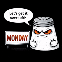 Monday sucks