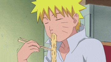 naruto shippuden eating GIF