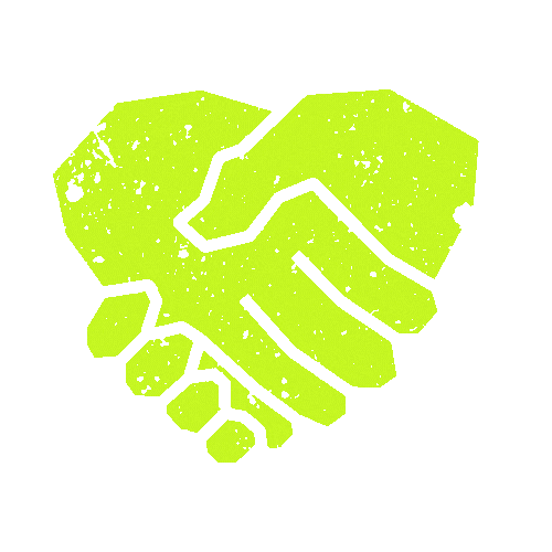 Neon Community Sticker by Teamtierschutz