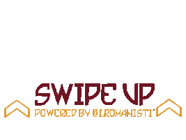 Swipe Up Sticker by graficairomanisti