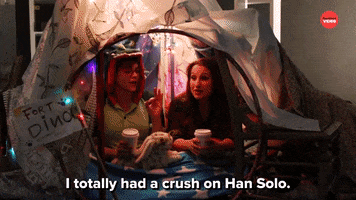 Han Solo Hearts GIF by BuzzFeed
