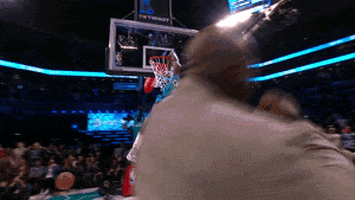 Chilling Slam Dunk GIF by NBA