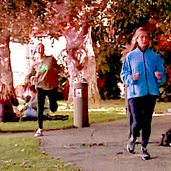 Friends Running GIF