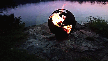 Image result for globe fire gif