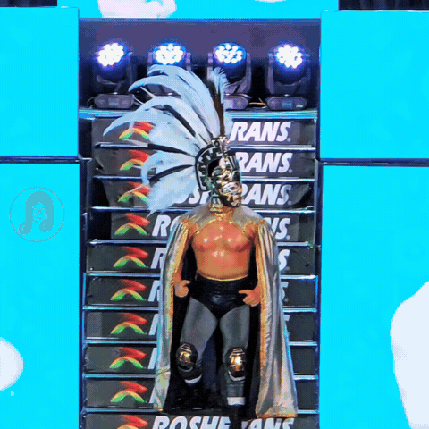 Lucha Libre Saludo GIF