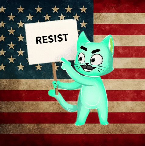 Usa Resist GIF by Hero Galaxy NFT