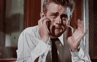 frustrated james dean GIF by hoppip