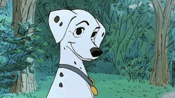 happy 101 dalmatians GIF