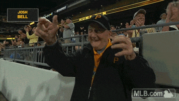 pittsburgh pirates cheers GIF by MLB