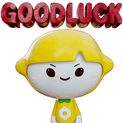 Mascot Lemon Sticker