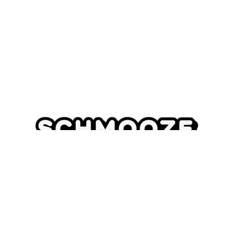Schmooze Sticker