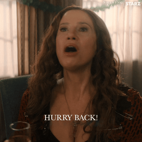 Excited Come Back GIF by Shining Vale