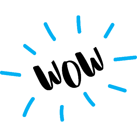 Quote Wow Sticker by myposter